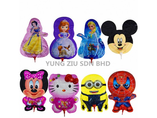 (20PCS/PACK)FOIL BALLOON SET(CARTOON MIX)